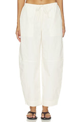 Lana Cropped Barrel Leg Pant