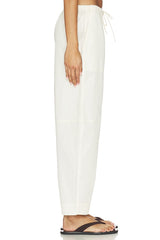 Lana Cropped Barrel Leg Pant