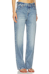 Mid Rise Baggy Jeans