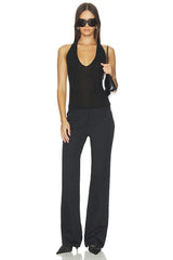 Valley Sheer Racer Tank Top