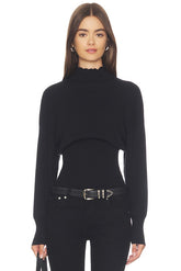 Forest Turtleneck Top