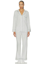Gisele Printed Long Pajama Set