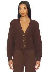 Recycled Sweater Cropped Cardigan