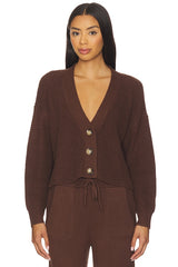 Recycled Sweater Cropped Cardigan