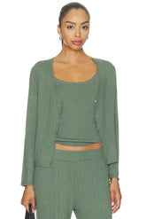 Pointelle Cardigan