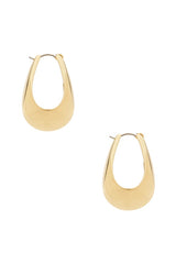 Teardrop Hoop Earrings