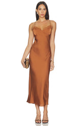 Nocturne Satin Slip Dress
