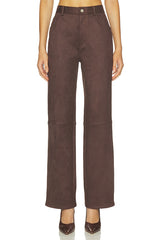 Etienne Faux Suede Pant