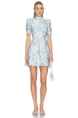 Kalissa A Line Mini Dress