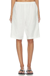 Linen Bermuda Short