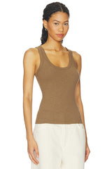 Military Rib Crop Tank