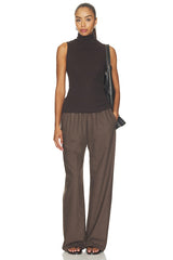 Cashmere Jersey Shell Top