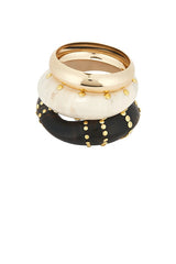 Studded Bangles Set Of 3