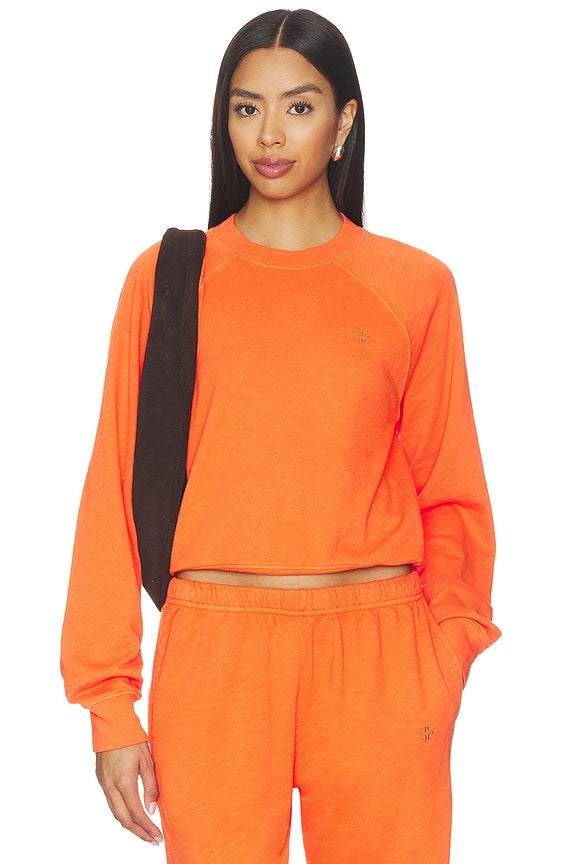 Shrunken Raglan Sweatshirt