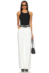High Neck Fitted Tank Top