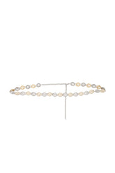 Polished Pebble Mixed Metal Belt