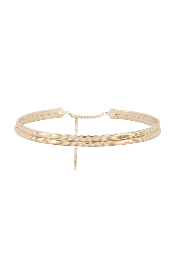 Wrap Around Flex Snake Chain Belt
