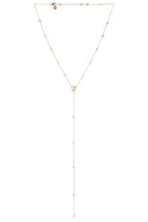 Santorini Shell Lariat Necklace