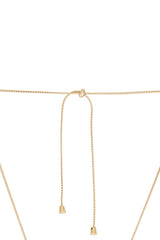 Molten Marquise Pendant Necklace
