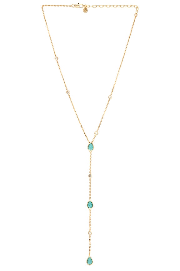Dewdrop Lariat Necklace