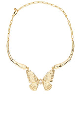 Fluttering Glow Collar Necklace
