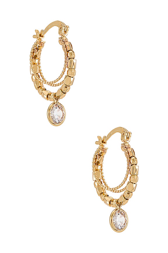 Embellished Hoop Earrings