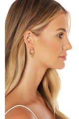 Embellished Hoop Earrings