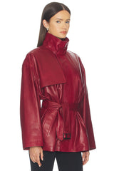 x Alexandra Leclerc The Alexandra Leather Trench