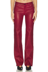 x Alexandra Leclerc The Leather Rouge Pant