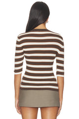 The Amelia Crewneck Top