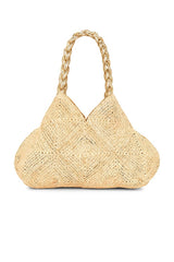 Foggia Crochet Raffia And Leather Tote Bag