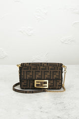 Fendi Mini FF 1974 Baguette Shoulder Bag