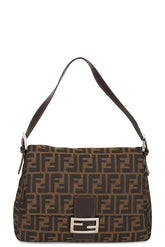 Fendi Zucca Mama Forever Baguette Shoulder Bag