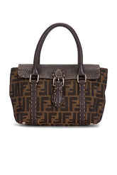 Fendi Zucca Linda Handbag