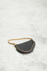 Dior Denim Pochette Saddle Bag
