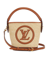 Louis Vuitton Raffia Petite Bucket NM Bag