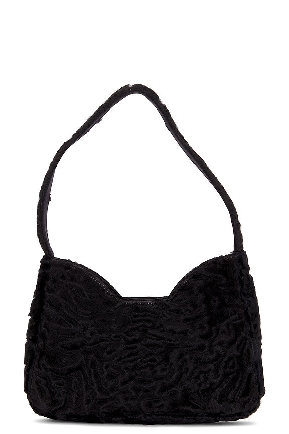 Prada Astrakhan Fur Shoulder Bag