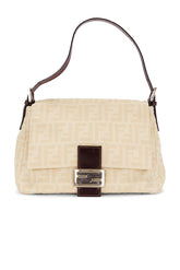 Fendi Zucca Mama Forever Baguette Shoulder Bag