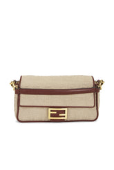 Fendi Zucca Baguette Shoulder Bag