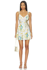 Summer Scarf Mini Dress