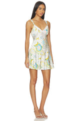Summer Scarf Mini Dress