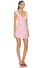 Be Mine Chiffon Mini Dress