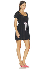 X Devon Lee Carlson Marie Chiffon Babydoll Dress