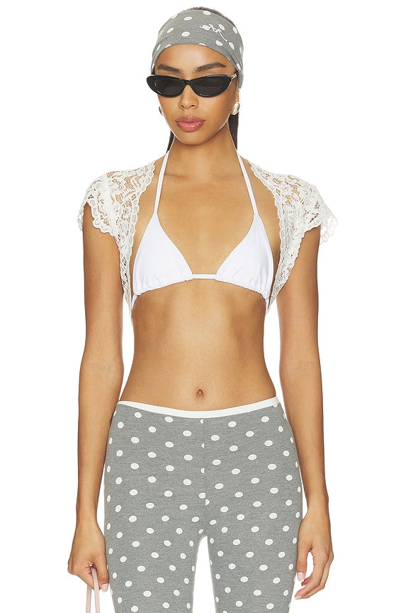 X Paige Lorenze Love Story Lace Bolero