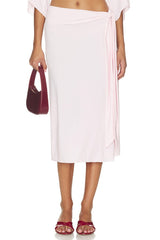 X Devon Lee Carlson Lola Jersey Midi Skirt