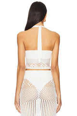 Orchard Crochet Halter Top