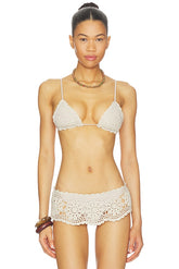 Elena Crochet Top