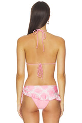 Nick Satin Bikini Top