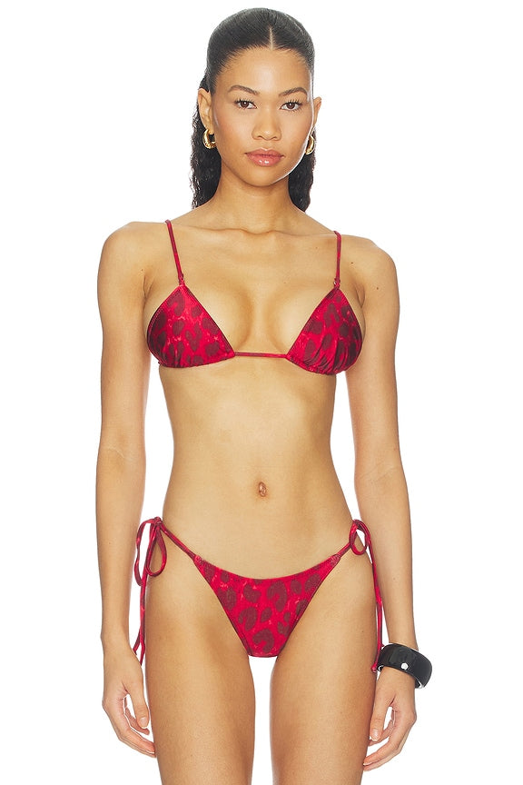 X Devon Lee Carlson Elena Reversible Bikini Top
