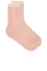 Rubies Crochet Socks